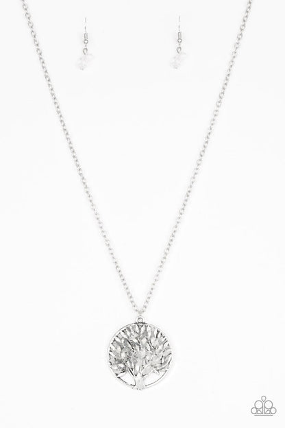 Paparazzi Accessories-Naturally Nirvana - White Necklace