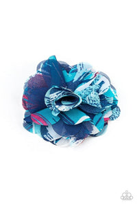 Rogue Rose Blue Hair Clip - Jewelry by Bretta