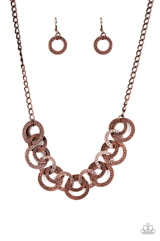 Treasure Tease Copper Necklace - Jewelry by Bretta