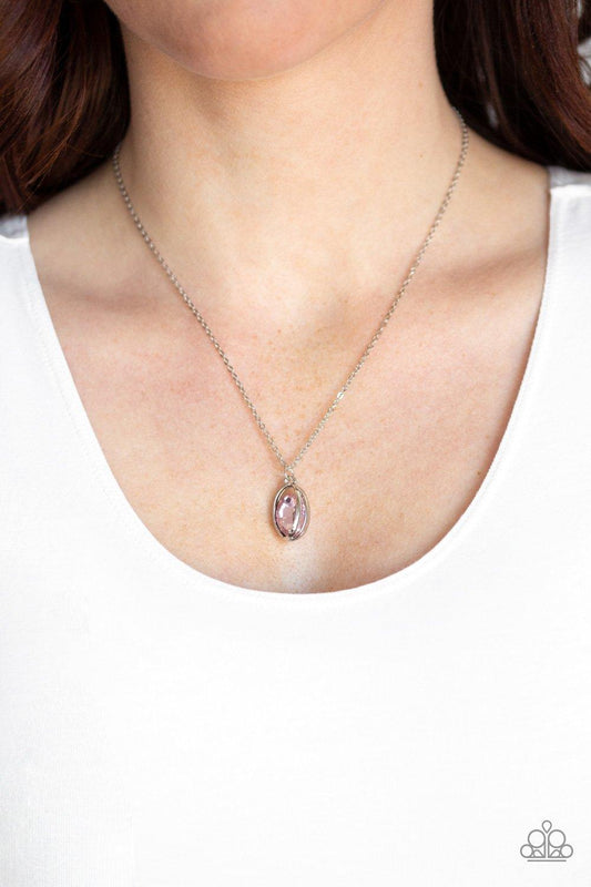 Paparazzi Accessories-Timeless Tranquility - Pink Necklace