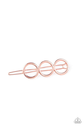 A Hole Lot Of Trouble Copper Hair Clip - Jewelry by Bretta
