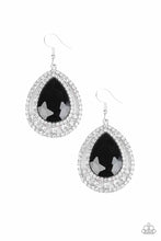 Paparazzi Accessories- All Rise For Her Majesty Black Earrings