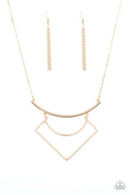 Paparazzi Accessories-Egyptian Edge - Gold Necklace