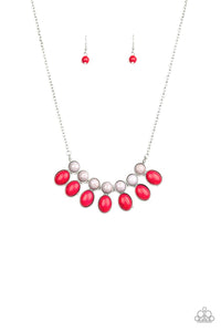 Paparazzi Accessories-Environmental Impact - Red Necklace