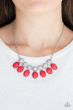 Paparazzi Accessories-Environmental Impact - Red Necklace