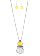  Paparazzi Accessories-Finding Balance - Yellow Necklace