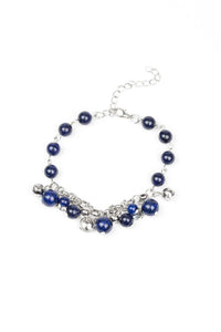 Glossy Glow Blue Bracelet = Jewelry by Bretta