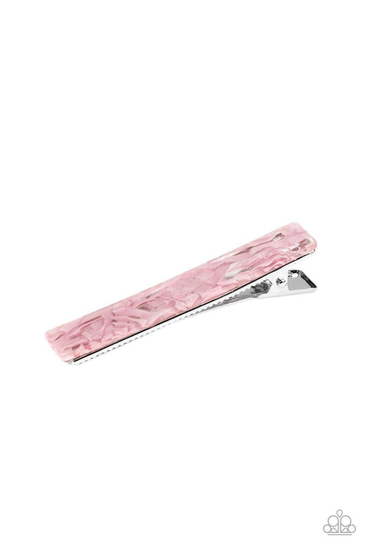 Hair Goals Pink Hair Clip - Jewelry by Bretta