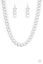 Paparazzi Accessories-Heavyweight Champion - Silver Necklace