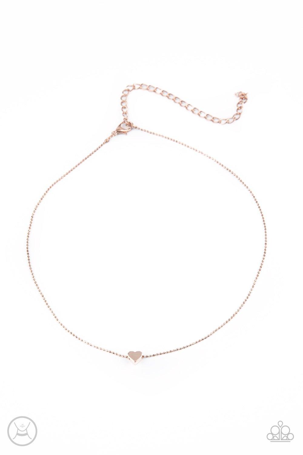 Humble Heart Rose Gold Necklace - Jewelry by Bretta