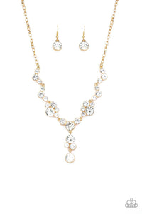  Paparazzi Accessories-Inner Light - Gold Necklace