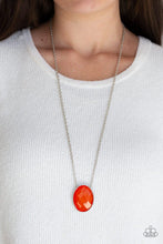 Intensely Illuminated Orange Necklace - Jewelry by Bretta