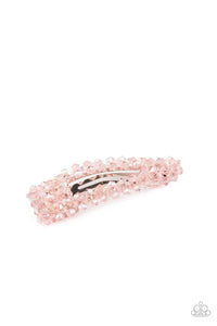 Just Follow The Glitter Pink Hair Clip - Jewelry by Bretta