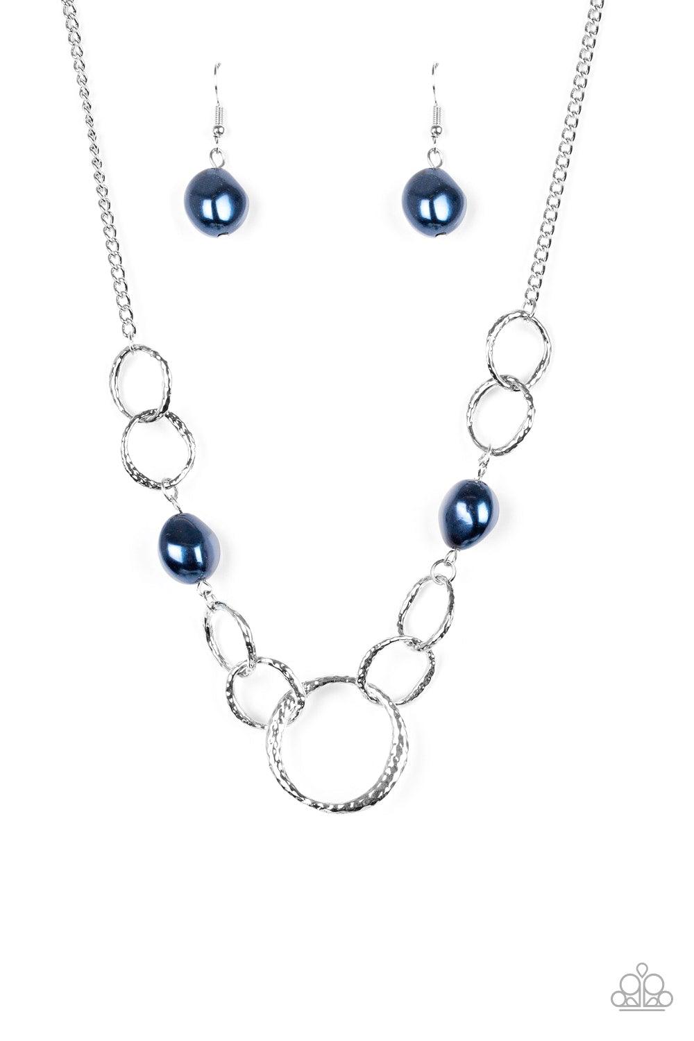  Paparazzi Accessories-Lead Role - Blue Necklace