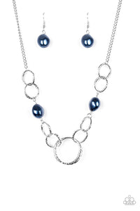  Paparazzi Accessories-Lead Role - Blue Necklace
