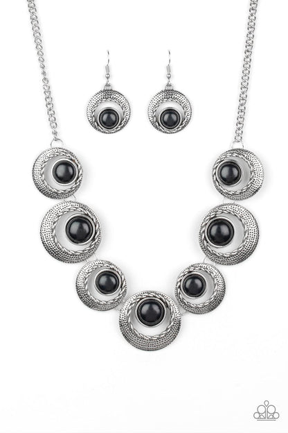 Paparazzi Accessories-Lions, Tigers, and Bears - Black Necklace
