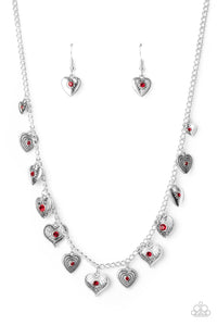 Lovely Lockets Red Necklace - Jewelry by Bretta
