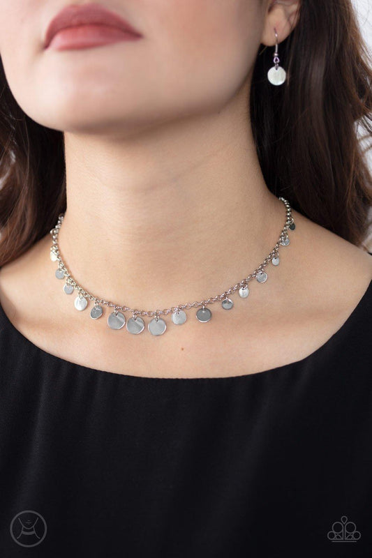 Paparazzi Accessories-Minimal Magic - Silver Necklace