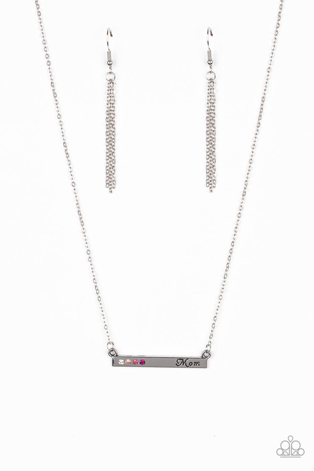 Paparazzi Accessories-Moms Do It Better - Pink Necklace