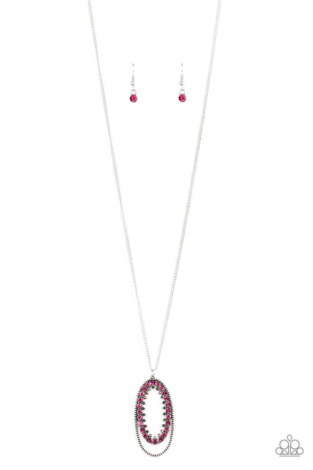 Paparazzi Accessories-Money Mood - Pink Necklace