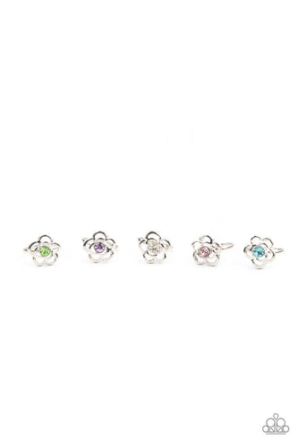 Starlet Shimmer Flower Rhinestone Earrings - Jewelry by Bretta
