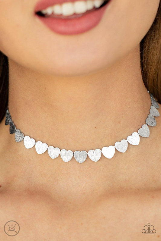 Playing Heart To Get Silver Necklace - Jewelry by Bretta