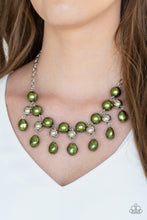 Paparazzi Accessories-Queen of the Gala Green Necklace