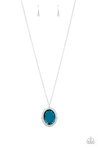 Paparazzi Accessories-REIGN Them In - Blue Necklace