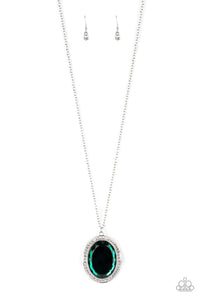 Paparazzi Accessories-REIGN Them In - Green Necklace