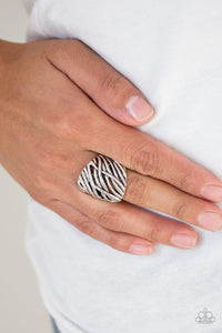 Paparazzi Accessories-Really Riveting Silver Ring