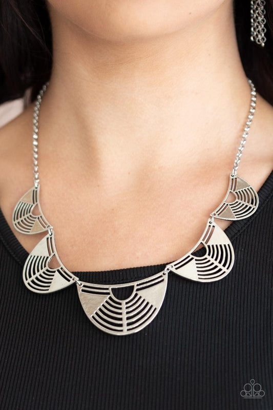  Paparazzi Accessories-Record-Breaking Radiance - Silver Necklace