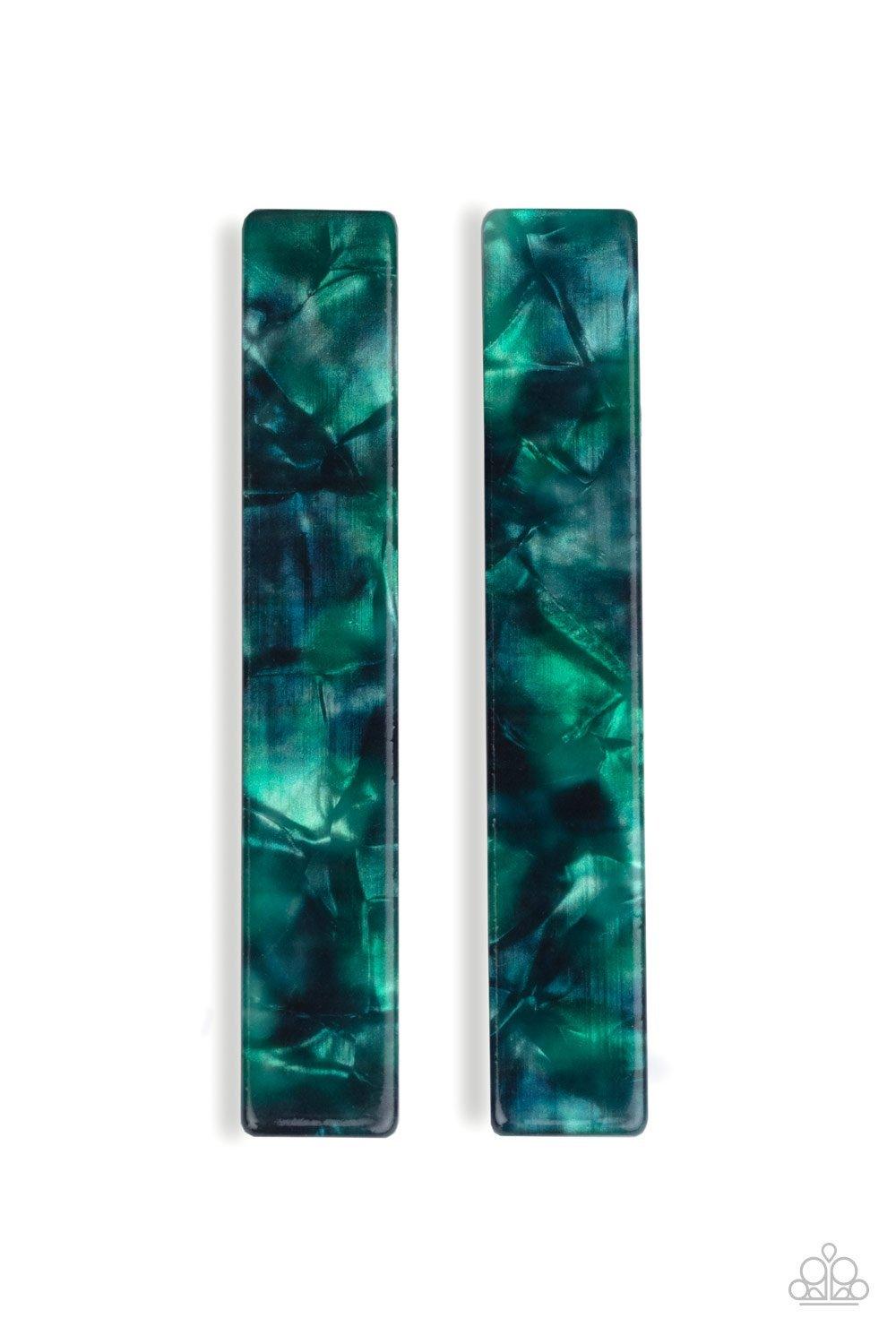 Molten Mogul Green Bracelet - Jewelry by Bretta