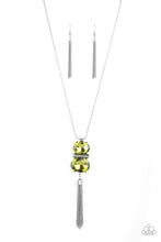 Paparazzi Accessories-Runway Rival - Green Necklace