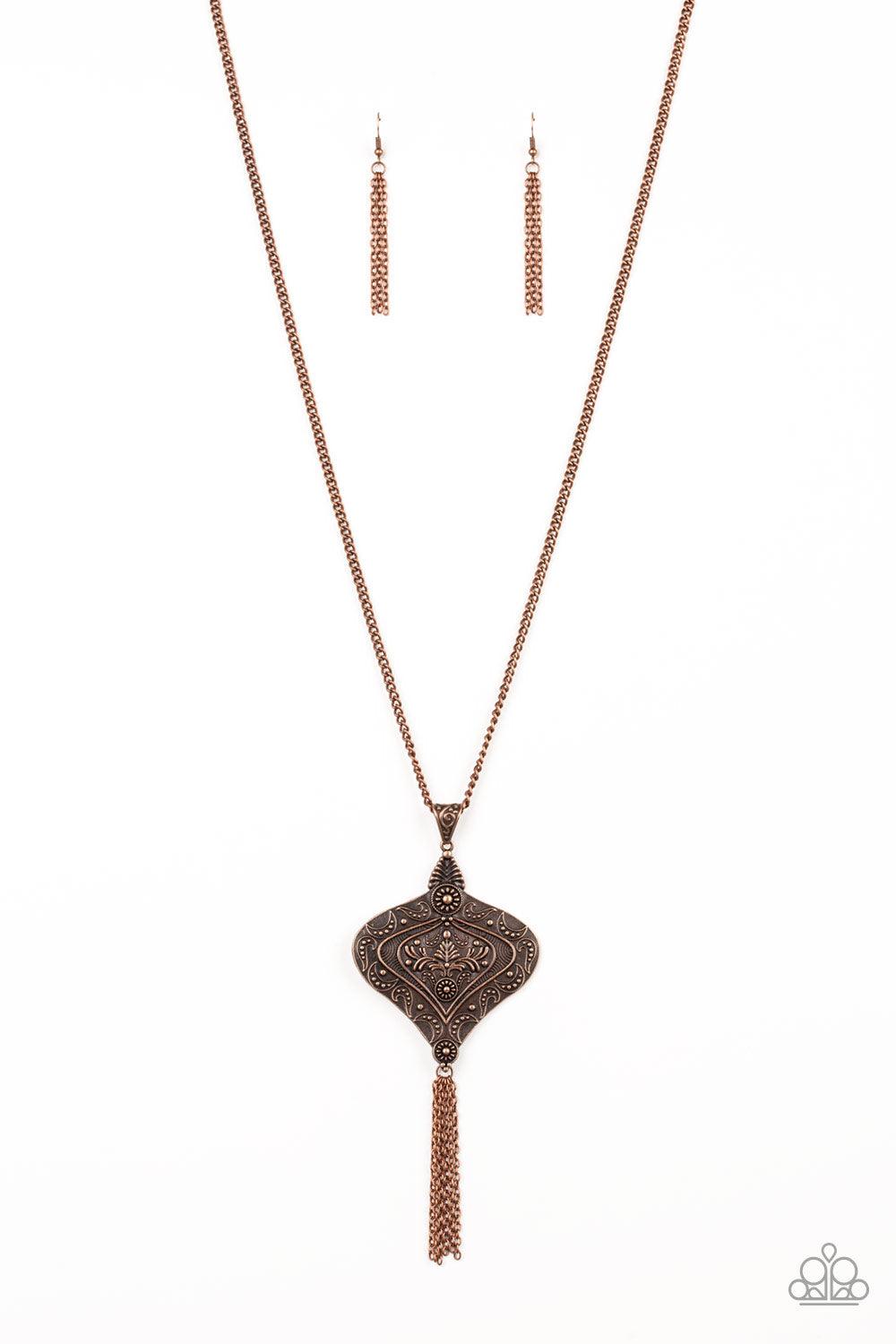 Paparazzi Accessories-Rural Remedy - Copper Necklace