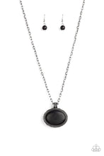 Paparazzi Accessories-Sedimentary Colors - Black Necklace