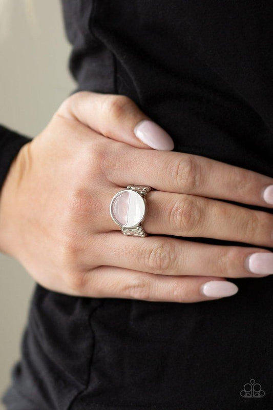 Paparazzi Accessories-Stone Seeker Pink Ring