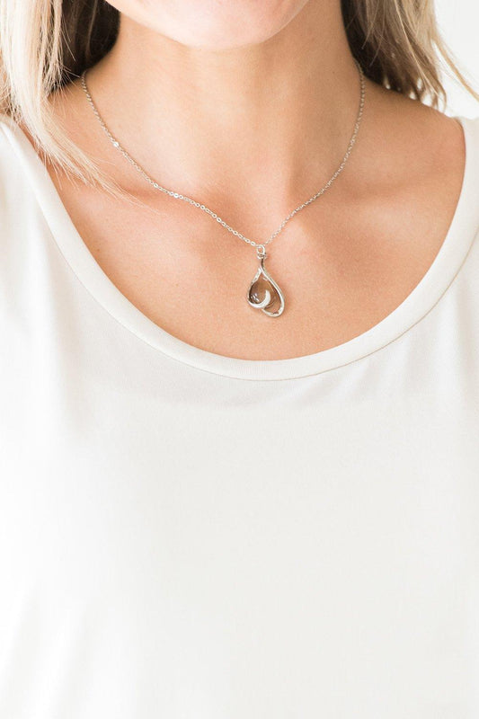 Paparazzi Accessories-Tell Me A Love Story - Brown Necklace