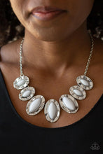 Paparazzi Accessories-Terra Color - White Necklace
