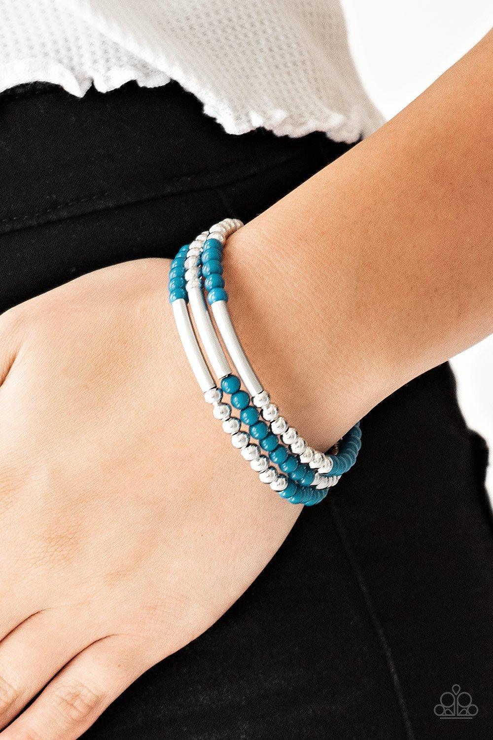 Molten Mogul Green Bracelet - Jewelry by Bretta