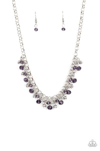 Paparazzi Accessories-Trust Fund Baby - Purple Necklace