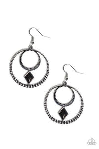 Tucson Tribute Black Earrings - Jewelry by Bretta