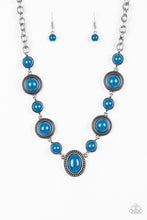 Paparazzi Accessories-Voyager Vibes - Blue Necklace