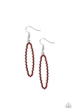 A Little GLOW-mance Red Earrings - Jewelry by Bretta - Jewelry by Bretta
