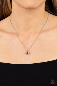 A Little Lovestruck Red Necklace - Jewelry by Bretta - Jewelry by Bretta