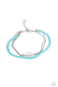A LOTUS Like This Blue Bracelet - Jewelry by Bretta - Jewelry by Bretta