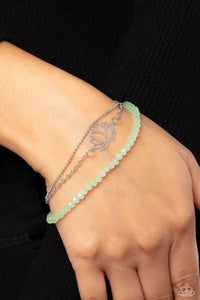 A LOTUS Like This Green Bracelet - Jewelry by Bretta - Jewelry by Bretta