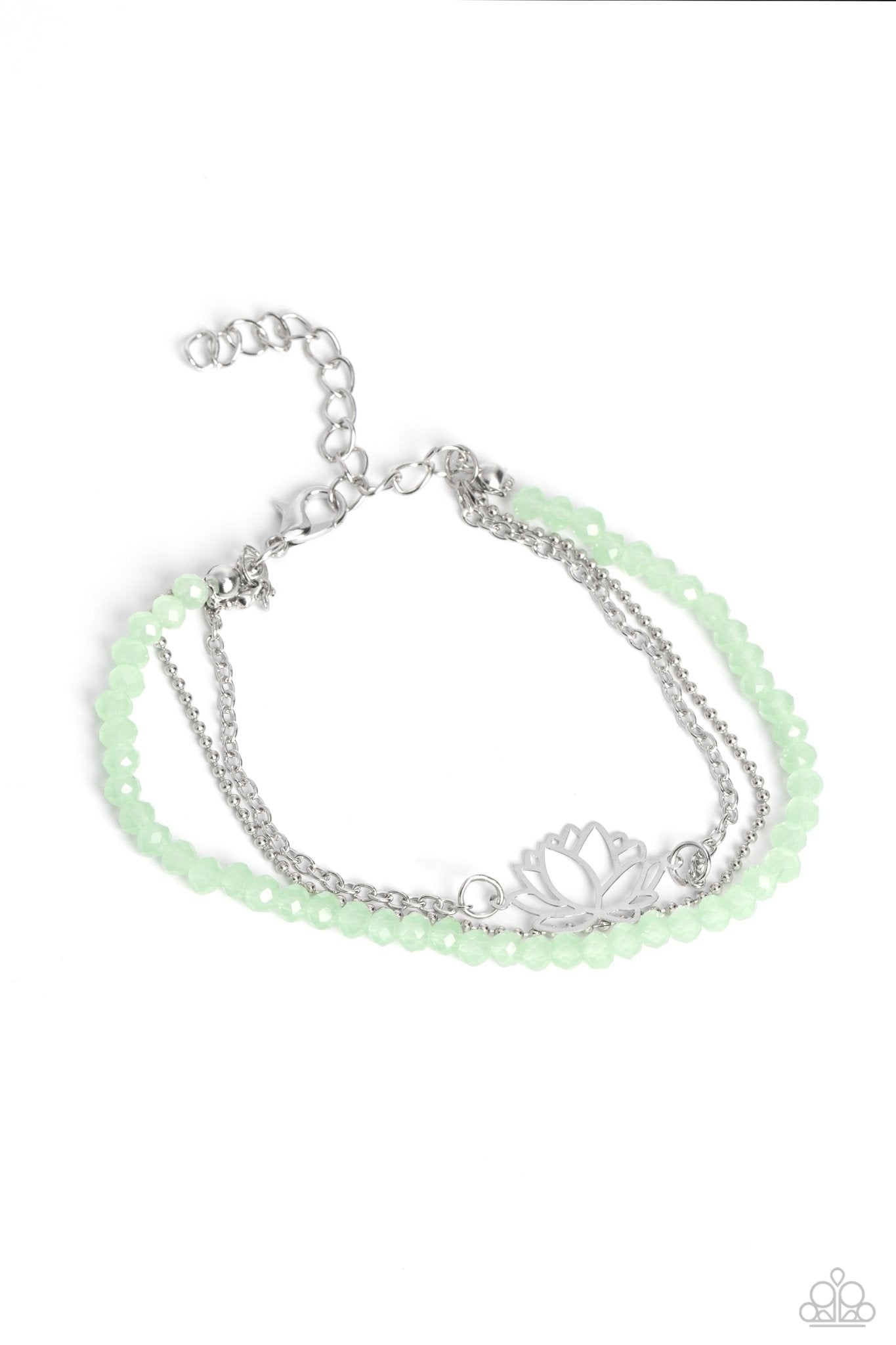 A LOTUS Like This Green Bracelet - Jewelry by Bretta - Jewelry by Bretta