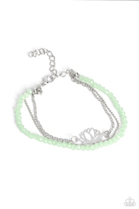 A LOTUS Like This Green Bracelet - Jewelry by Bretta - Jewelry by Bretta