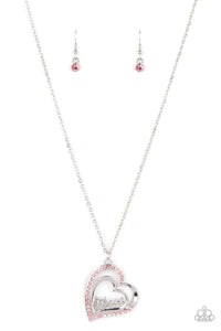 A Mothers Heart Pink Necklace - Jewelry by Bretta - Jewelry by Bretta
