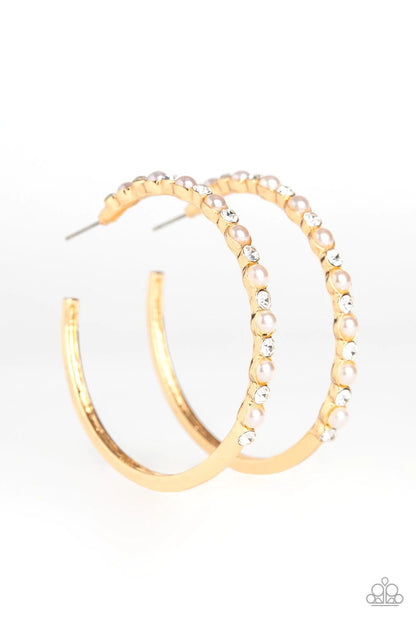 A Sweeping Success Gold Earrings - Jewelry by Bretta - Jewelry by Bretta